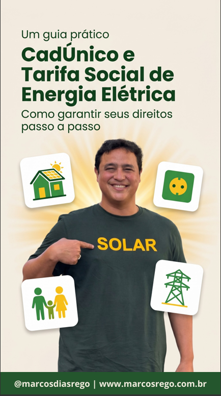 Capa do ebook CadÚnico e Tarifa Social de Energia Elétrica